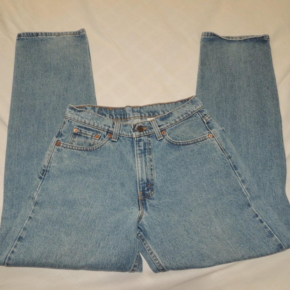 Mens LEVIS STRAUS 565 Size 29 x 32 DENIM JEANS